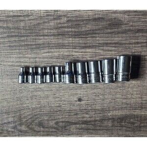 Snap On E18 FLE180A - E4 TLE40A 10PC Combination Drive TORX Shallow Socket Set